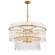 Icicles 12 Light Pendant in Satin Brass (581|8510012)