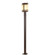Panera One Light Post Mount in Cafe Noir Cafe Noir (57|292626)