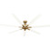 Bayhaven 72'' Ceiling Fan in Alturas Gold (11|53728)