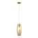 Chroman Empire One Light Pendant in Satin Gold (137|AC1070SG)