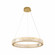 Golden Ratio LED Pendant in Satin Gold (137|578C24SG)