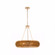 Urchin Six Light Pendant in Gold (137|569P06GO)