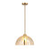 Chroman Empire One Light Pendant in Satin Gold (137|1070P01LSG)