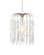 Glen Arbor One Light Pendant in White/Contemporary Silver Leaf/Contemporary Silver (142|90001335)