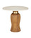 Tassel Entry Table in Morel Brown/Natural/Brushed Brass (142|30000335)