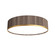 Cylindrical LED Ceiling Mount in American Walnut (486|5123LED18)