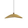 Oyster One Light Pendant in Organic Gold (486|154649)