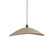 Oyster One Light Pendant in Organic Cappuccino (486|154648)