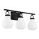 Mansfield Three Light Vanity in Matte Black (577|207852A)