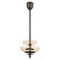 Fiorello Three Light Convertible Pendant in Forged Bronze (577|207785A)