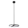 Alfie LED Pendant in Textured Black (577|207766A)