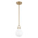 Mansfield One Light Pendant in Champagne Gold (577|207653A)