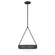 Agate Three Light Pendant in Matte Black, Opal (577|207422A)