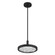 Courtney LED Convertible Pendant in Textured Black (577|207415A)