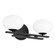 Julep LED Vanity in Matte Black (577|207391A)