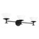 Tremolo Three Light Vanity in Matte Black, Champagne Gold (577|207324A)