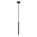 Manhattan LED Pendant in Matte Black (577|207297A)