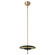 Sinclair LED Convertible Pendant in Champagne Gold, Black (577|207293A)
