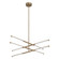 Overture LED Convertible Chandelier in Champagne Gold (577|207281A)