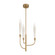 Calle LED Chandelier in Brass (577|207265A)