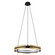 Grazia LED Pendant in Matte Black, Brushed Gold (577|206937A)