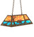 Bear At Lake Six Light Pendant in Antique Copper (57|234047)