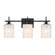 Three Light Bathroom Vanity in Matte Black (446|M80084MBK)
