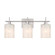 Three Light Bathroom Vanity in Brushed Nickel (446|M80084BN)