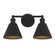 Two Light Bathroom Vanity in Matte Black (446|M80063MBK)