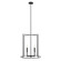 Four Light Pendant in Matte Black (446|M7044MBK)