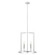 Four Light Pendant in Chrome (446|M7044CH)