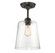Msemi One Light Semi-Flush Mount in Oil Rubbed Bronze (446|M60010ORB)