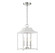 Three Light Pendant in White with Polished Nickel (446|M30013WHPN)