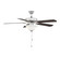 First Value 52'' Ceiling Fan in Brushed Nickel (446|M2018BNRV)
