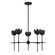 LED Chandelier in Matte Black (446|M100131MBK)