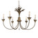 Madline Six Light Chandelier in Antique Garden Patina (374|H82236)