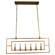 Daniela Six Light Chandelier in Aged Siena Gold (374|H61236AG)