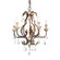 Bertina Five Light Chandelier in Autumn Vine Patina (374|CHAN81365)
