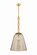 Bleecker One Light Pendant in Aged Brass (70|2417AGB)