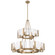 Aenon 12 Light Chandelier in Brushed Champagne Brass (62|316448BCBHWG)