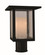 Meredith One Light Post Mount in Bronze (37|MEP8GWBZ)