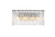 Georgina Four Light Wall Sconce in Chrome (173|1015W16C03GL)