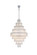 Georgina 59 Light Chandelier in Chrome (173|1015G40C03GL)