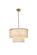 Georgina Nine Light Chandelier in Satin Gold (173|1015D20SG33ST)