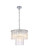 Georgina Six Light Chandelier in Chrome (173|1015D16C03GL)
