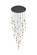 Amora LED Chandelier in Black (173|1013G48BK22ST)