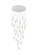 Amora LED Chandelier in Chrome (173|1013G42C02CR)