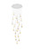 Amora LED Chandelier in Chrome (173|1013G32C22ST)