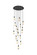 Amora LED Pendant in Black (173|1013D28BK22ST)