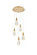 Amora LED Pendant in Satin Gold (173|1013D16SG02CR)